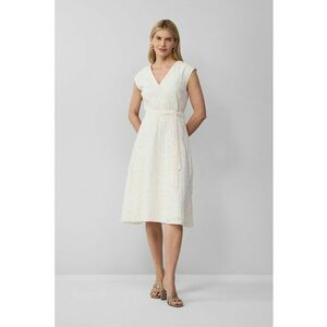 Rochie din dantela Sangallo cu croiala in A imagine
