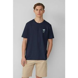 Tricou regular fit cu model grafic discret imagine