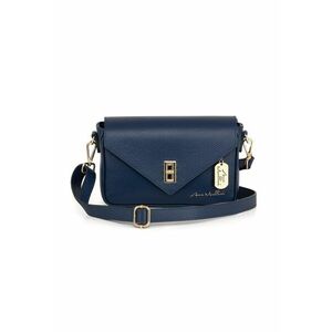 Geanta crossbody din piele cu logo discret imagine