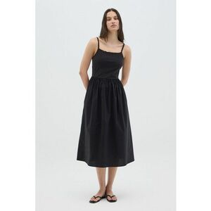 Rochie midi cu decolteu patrat imagine