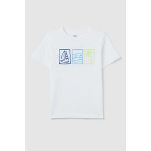 Tricou de bumbac cu imprimeu imagine