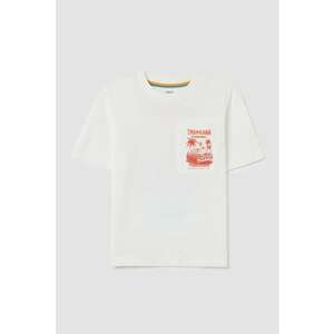 Tricou cu imprimeu cu masini imagine