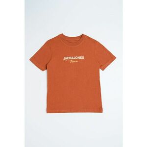 Tricou cu decolteu la baza gatului si imprimeu logo imagine