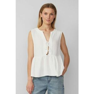 Bluza fara maneci cu terminatie cu volan imagine