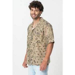 Camasa din amestec de in cu model imagine