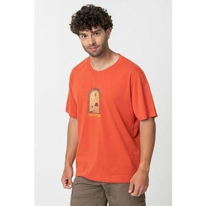 Tricou lejer cu imprimeu pe spate imagine