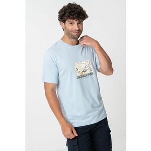 Tricou de bumbac cu imprimeu frontal imagine