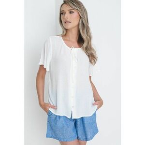 Bluza cu decolteu rotund Gabbi imagine