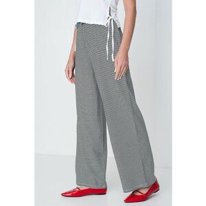 Pantaloni drepti din amestec de bumbac organic Live imagine