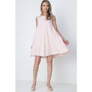 Rochie lejera scurta din amestec de in Say imagine
