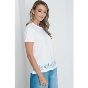 Tricou din bumbac organic cu imprimeu grafic imagine