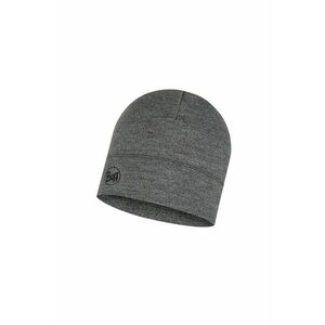 Caciula lana mid light grey melange imagine
