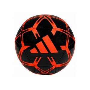 Minge de fotbal - TPU - Negru/Rosu - imagine