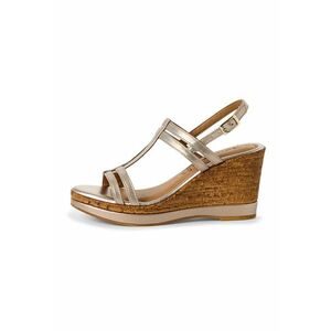 Sandale wedge cu barete imagine