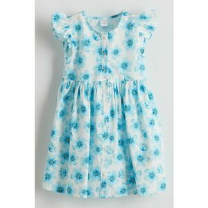 Rochie din bumbac cu nasturi imagine