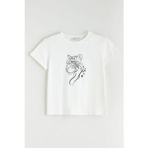 Tricou de bumbac cu imprimeu imagine
