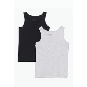 Set de top-uri cu model uni - 2 piese imagine