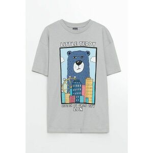 Tricou cu imprimeu grafic frontal imagine