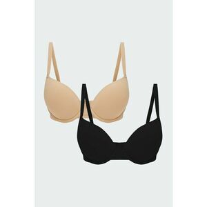 Set de sutiene cu burete - model uni si bretele ajustabile - 2 piese imagine