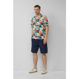 Bermude relaxed fit din bumbac cu snur de ajustare imagine