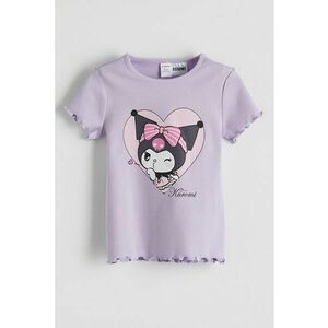 Tricou cu imprimeu Kuromi imagine