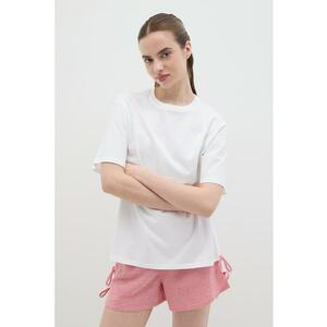 Tricou din bumbac cu imprimeu picnic pe partea din spate imagine