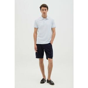 Pantaloni scurti cargo cu talie medie imagine
