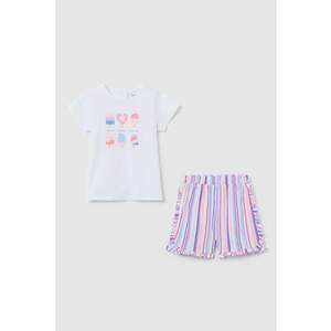 Pijama cu imprimeu si pantaloni scurti imagine