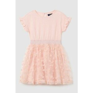 Rochie cu dantela cu model floral imagine