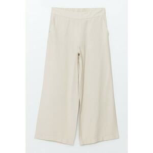 Pantaloni cu croiala ampla si talie elastica imagine