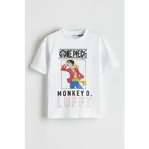 Tricou de bumbac cu imprimeu One Piece imagine