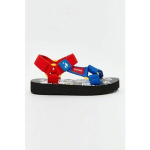 Sandale din material textil cu bareta velcro imagine