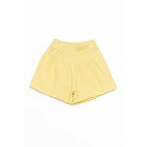 Pantaloni scurti uni cu talie elastica imagine