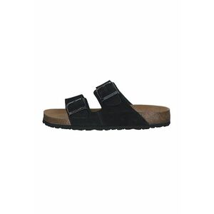 Papuci de piele intoarsa cu catarame imagine