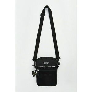 Geanta crossbody din material textil cu buzunar cu fermoar imagine