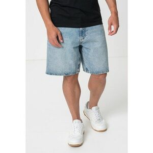 Bermude din denim cu croiala lejera imagine