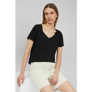 Tricou lejer cu decolteu in V imagine