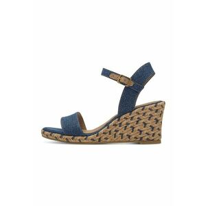 Sandale-espadrile cu talpa wedge imagine