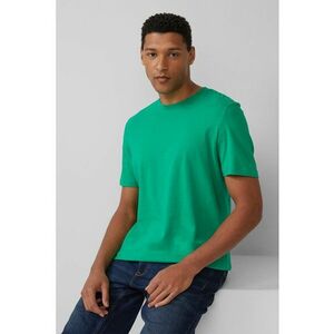 Tricou cu model uni si decolteu la baza gatului imagine