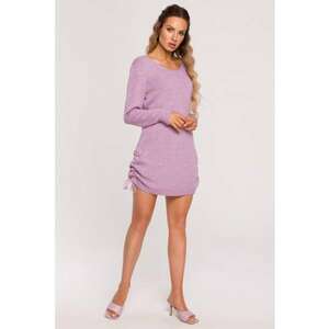 Rochie tricotata mini cu spatele decupat - imagine