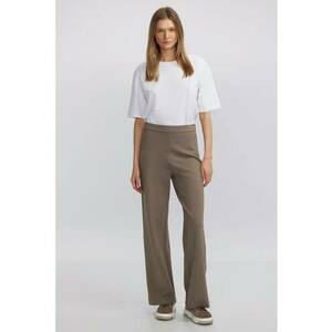 Pantaloni slim fit cu talie inalta imagine