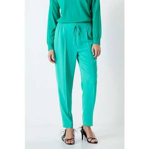 Pantaloni crop cu talie ajustabila imagine