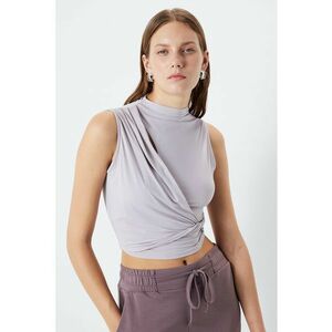 Top crop cu detaliu rasucit imagine