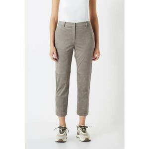 Pantaloni crop cu talie medie imagine