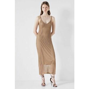 Rochie maxi cu model crosetat imagine