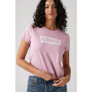 Tricou de bumbac cu decolteu la baza gatului imagine