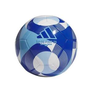 Minge oficiala fotbal Adidas Olympics Club - marime 5 - alb/albastru imagine
