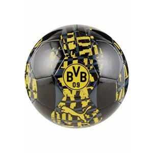 Minge fotbal Bvb Prematch Ball Black-Faster Yell - marimea 5 - negru imagine