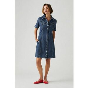 Rochie din denim cu nasturi Rinoa imagine