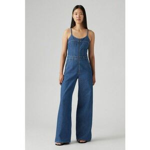 Salopeta din denim cu croiala ampla imagine